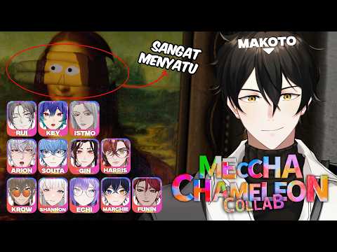 MENGGAMBAR BERSAMA KELUARGA TENENENG✨ - MECCHA CHAMELEON