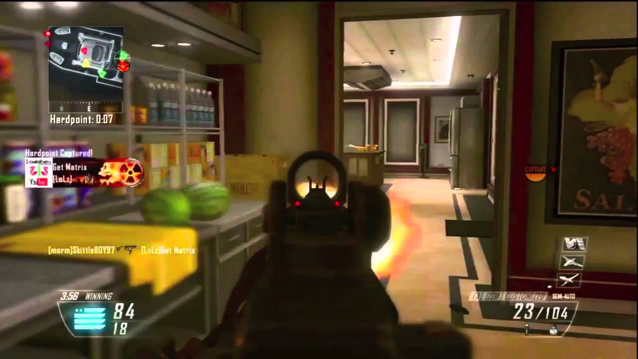 Highest Gunstreak in BO2: 103 Gunstreak (No C4) w/FAL On Hijacked