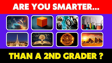 Are You Smarter Than a 2nd Grader | General Knowledge Quiz