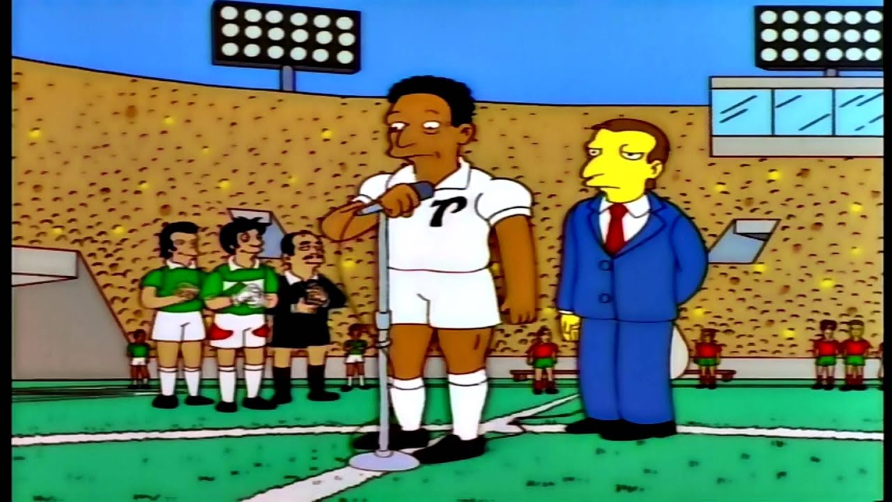 Sport dans les séries : les Simpson, une drôle de vision du football -  L'Équipe