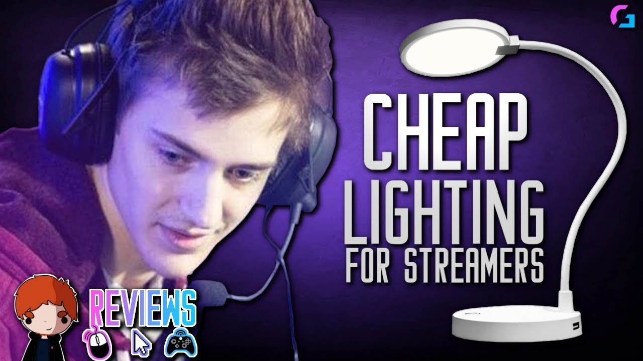 GREAT CHEAP LIGHTING FOR STREAMERS! - Ecco Desk Lamp Review - YouTube