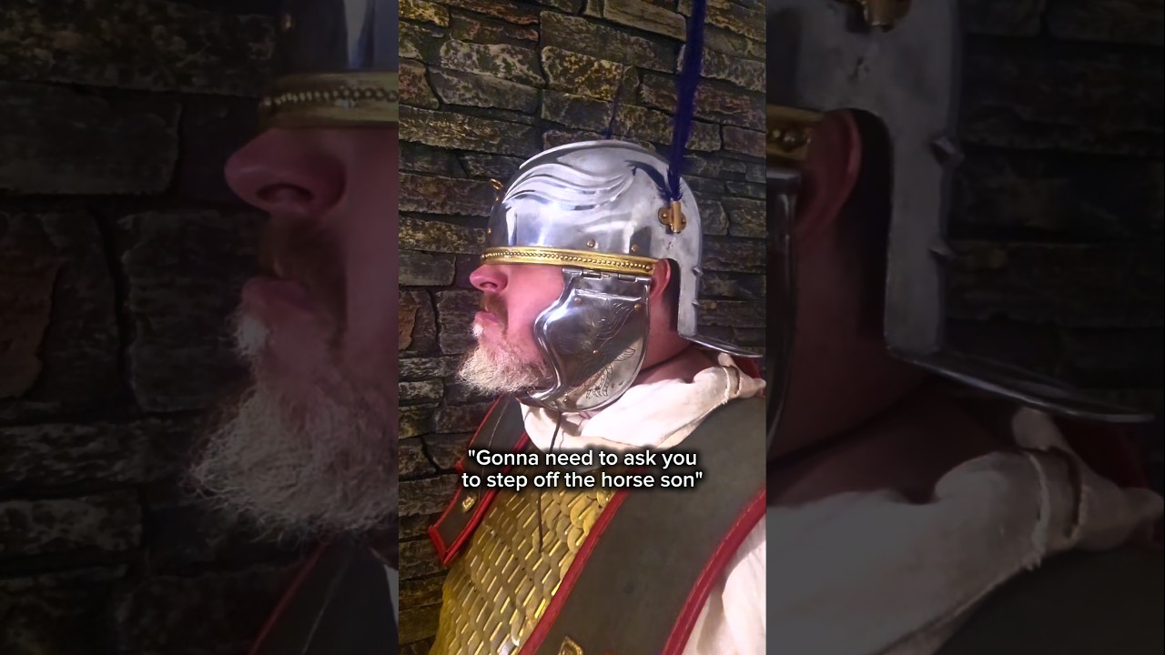 That Gallic I heard you speakin son #roman #cosplay #bodycam #meme #romanempire
