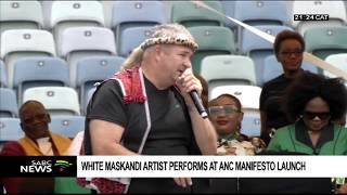 White Maskandi, 'Ibhubesi elimhlophe' performs at ANC Manifesto