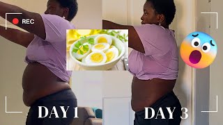 I tried EGG DIET for 3 DAYS and this happened |Shocking Result | Weightloss journey