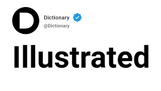 Illustrated Meaning In English