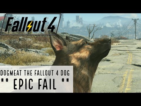 Dogmeat the Fallout 4 dog ** EPIC FAIL **