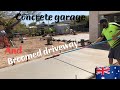 Tips on, concreting  a garage and driveway