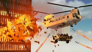 Realistic Helicopter Shootdowns & Crashes 😱 Teardown screenshot 3