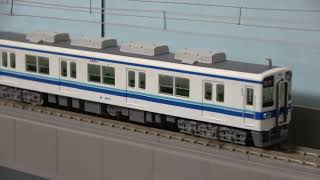 東武東上線 8000系更新車　鉄道模型(N scale model) ジオラマ( My layout)