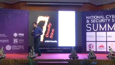 Mr. Vivek Ramachandran Presentation at NCSSS Summit at Bangalore