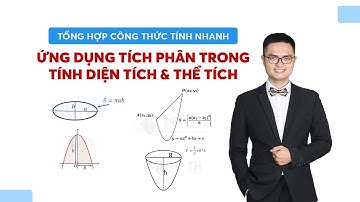 Tổng hợp công thức tính nhanh – Ứng dụng tích phân trong tính diện tích & thể tích