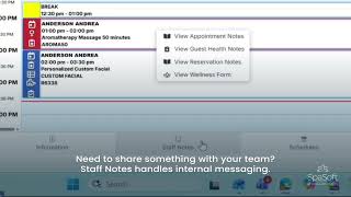 SpaSoft's Staff Suite Overview: A Streamlined Portal for Wellness Providers