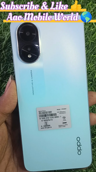 OPPO A18 Mobile Unboxing ⚡ OPPO A18 First Impression ⚡ OPPO A18 Wholesale Price...❓⚡👉 #shorts #viral