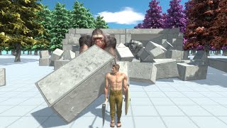 GORO THE GIANT Twins in the BOX vs ALL UNITS Animal Revolt Battle Simulator
