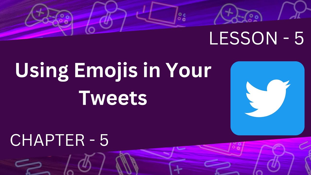 Using Emojis in Your Tweets - YouTube