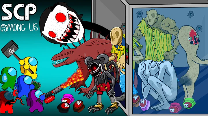 어몽어스 VS ALL BOSSES SCP COMPILATION | AMONG US ANIMATION