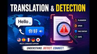 AI Language Detection & Translation Project | Full Demo 🔥