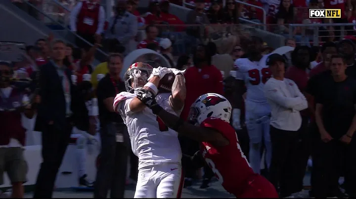 Unreal Pearsall! Ricky hauls in amazing catch to set up 49ers' TD