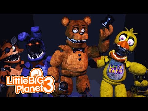 Five Nights at Freddy's 3 recreated in LittleBigPlanet 3 is rather eerie