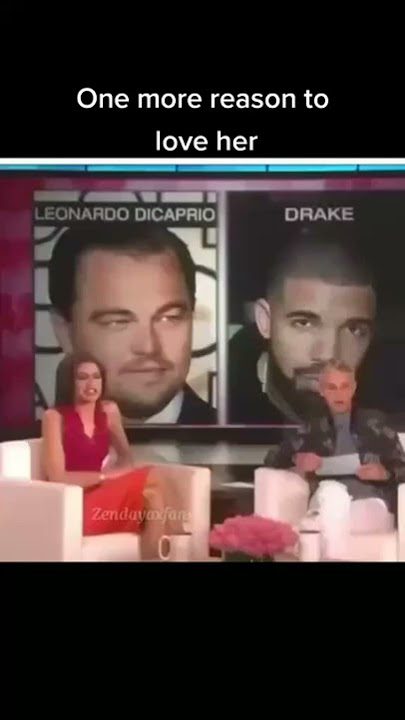 Zendaya Is A Fan Of Leonardo DiCaprio tiktok zendayaxfans