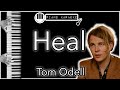 Heal - Tom Odell - Piano Karaoke Instrumental