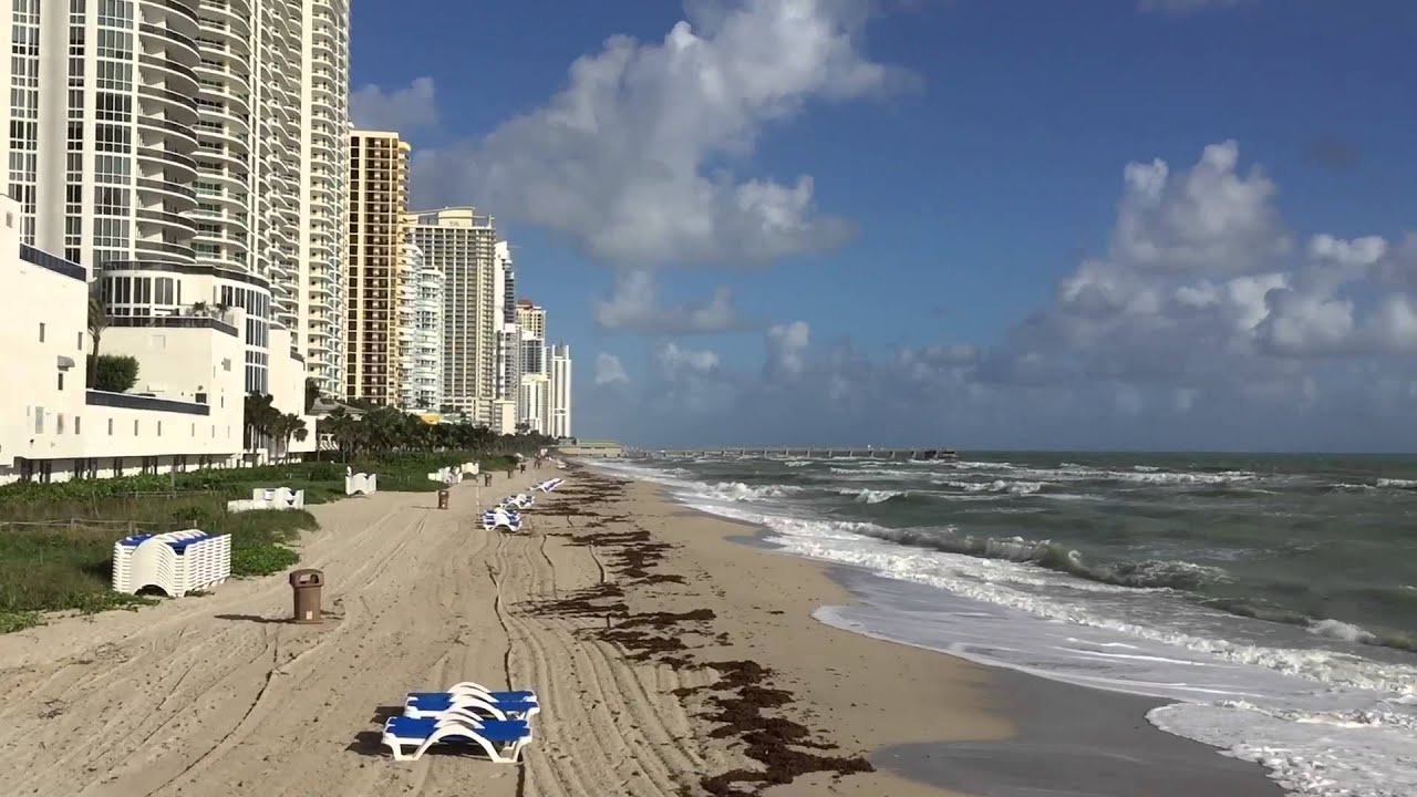 High tide miami beach - YouTube