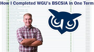 How I Completed WGU