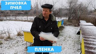 Пленка и пчелы | Зимовка под пленкой