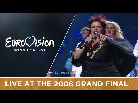 Vnia Fernandes - Senhora Do Mar (Negras guas) (Portugal) Live 2008 Eurovision Song Contest