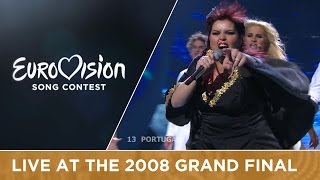 Vânia Fernandes - Senhora Do Mar (Negras Águas) (Portugal) Live 2008 Eurovision Song Contest Resimi