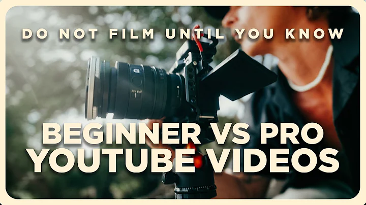 The Ultimate Guide to Filming Your YouTube Videos as a Beginner - INSTANTLY BETTER RESULTS