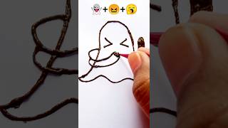 ?+?+?|Emoji Mix Drawing|Satisfying Creative Artshortshortsshortsfeedviraltiktoktrending