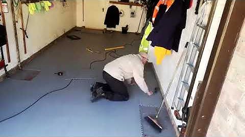 Garage Flooring Fitting Timelapse with Garage Floors Direct