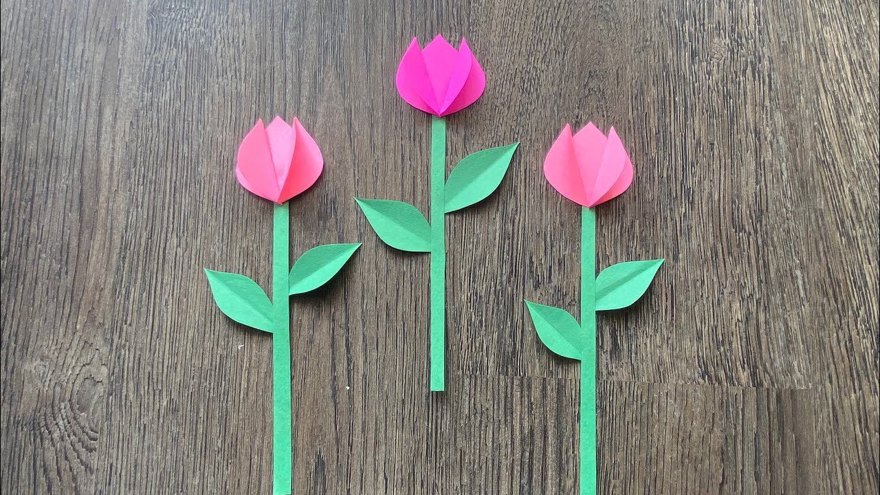 How to Make 3D Paper Flowers Easy w/ Video - DIY Crafts by EconoCrafts