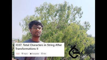 Leetcode Daily Problem 3337  Total Characters in String After Transformations II