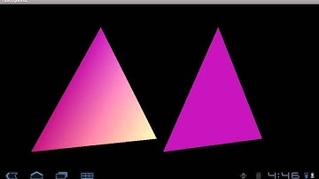Androidアプリ開発 OpenGL スムースシェーディング