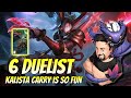 6 Duelist - Kalista Carry is so FUN! | TFT Fates | Teamfight Tactics