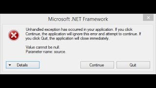 Download Fix Unhandled Exception Has Occurred In Your Application - C# Video MP3 Fix Unhandled Exception Has Occurred In Your Application - C#
