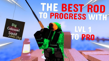 How to get the BEST Rod to PROGRESS FAST in Fisch Roblox...