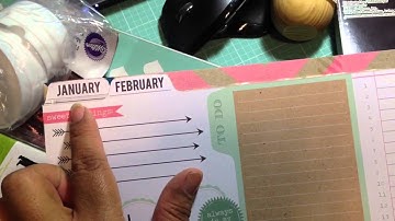 Haul from Micheals --Heidi Swapp  Memory Planner +
