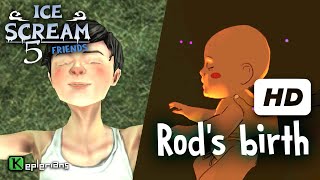 ICE SCREAM 5 Full CUTSCENES | ROD's BIRTH and TRUE STORY of ELISA SECRET Cutscene | High Definition