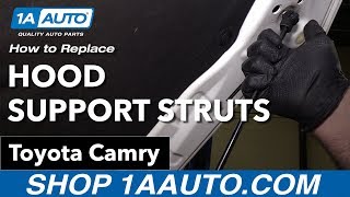 How to Replace Hood Support Struts 0711 Toyota Camry