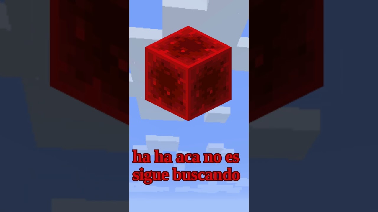 SI PAUSAS EN EL BLOQUE DE ESMERALDA GANAS!!! #minecraft