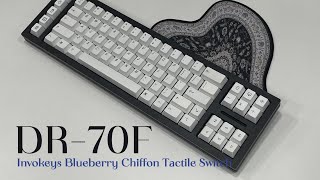 DR-70F | Invokeys Blueberry Chiffon Tactile Switch