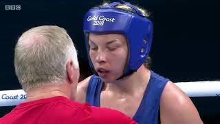 Lauren Price (Wal) Vs. Caitlin Parker (Aus) 75kg Commonwealth Games 2018 Final