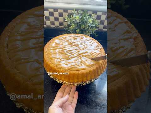 كيك المول العجيب بنكهة الكراميل  اكسبلور كيكة  كيكة بالكريمة بسبوسة