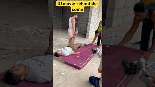 Allu arju Dj Movie Action fight behind the scene |