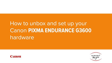 How to unbox and set up your Canon PIXMA G3600 MegaTank hardware