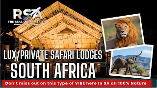 The best keep secret in South Africa Safari Lodges so bespoke