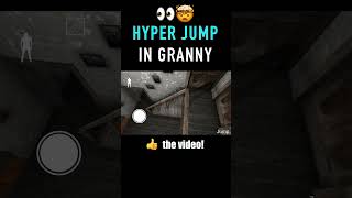 Crazy high jump in granny mod 👀  #shorts #granny #granny3